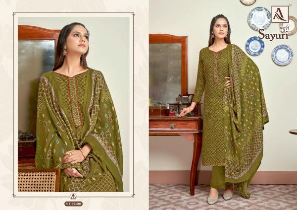 Alok Sayuri Pure Pashmina Designer Dress Material Collection 